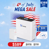 Best Selling VARON 1-6L Continuous Flow Portable Oxygen Concentrator NT-06