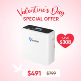 Best Selling VARON 1-6L Continuous Flow Portable Oxygen Concentrator NT-06
