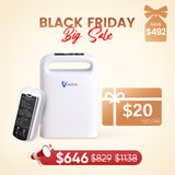 1-5L Portable Oxygen Concentrator NT-02+An Extra 8 Cell/ 16 Cell Battery