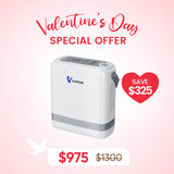 New Arrival VARON  1-8L Pulse Flow Portable Oxygen Concentrator NT-08G