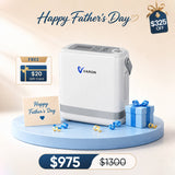 New Arrival VARON  1-8L Pulse Flow Portable Oxygen Concentrator NT-08G
