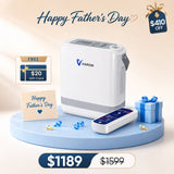 New Arrival VARON  1-8L Pulse Flow Portable Oxygen Concentrator NT-08G