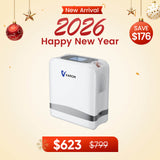 New Arrival VARON  1-7L Portable Oxygen Concentrator VP-8 Lite
