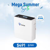 NEW  Arrival VARON 1-6L Continuous Flow Portable Oxygen Concentrator NT-06