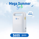 Best Selling🔥4.85lbs Lightweight 1-5L Portable Oxygen Concentrator NT-02