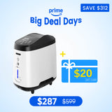 Upgraded VARON 1-8L/min Home Oxygen Concentrator 105W Pro