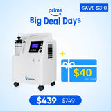 VARON FDA Approved 5L Medical Grade Home Oxygen Concentrator Serene 5