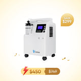 Varon Home Oxygen Concentrator FDA Approved Continuous Flow Medical Grade Serene 5L