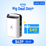 Upgraded VARON 1-5L Pulse Flow Portable Oxygen Concentrator NT-01