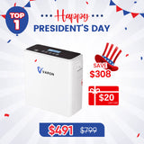 Best Selling VARON 1-6L Continuous Flow Portable Oxygen Concentrator NT-06