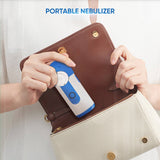 Hot Sale Bundle FDA Approved Portable Nebulizer 135B Black + 133 Blue