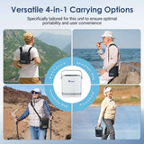 New Arrival VARON  1-8L Pulse Flow Portable Oxygen Concentrator NT-08G