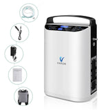 Upgraded 1-5L Pulse Flow Portable Oxygen Concentrator NT-01