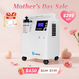VARON FDA Approved 5L Medical Grade Home Oxygen Concentrator Serene 5