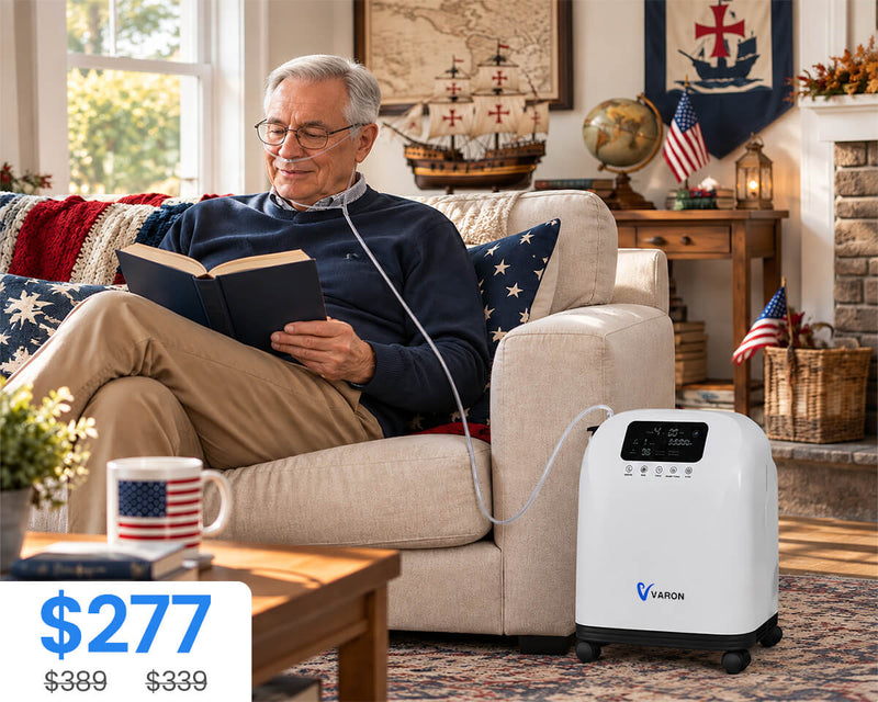 New Arrival VARON 1-9L/min Home Oxygen Concentrator VH-4
