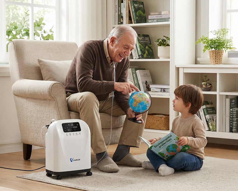 New Arrival VARON 1-9L/min Home Oxygen Concentrator VH-4