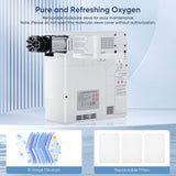 Portable Oxygen Home Generators 1-6L/min Continuous Flow Portable Oxygen Concentrator NT-06
