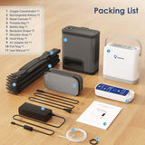 New Arrival VARON  1-8L Pulse Flow Portable Oxygen Concentrator NT-08G
