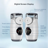 Hot Sale Bundle FDA Approved Portable Nebulizer 135B Black + 133 Blue