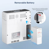 Portable Oxygen Home Generators 1-6L/min Continuous Flow Portable Oxygen Concentrator NT-06