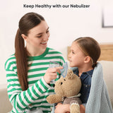 Hot Sale Bundle FDA Approved Portable Nebulizer 135B Black + 133 Blue