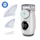 Hot Sale Bundle FDA Approved Portable Nebulizer 135B Black + 133 Blue
