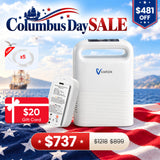 1-5L Portable Oxygen Concentrator NT-02+An Extra 8 Cell/ 16 Cell Battery