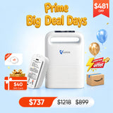 Best Selling🔥4.85lbs Lightweight 1-5L Portable Oxygen Concentrator NT-02