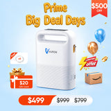 Best Selling🔥4.85lbs Lightweight 1-5L Portable Oxygen Concentrator NT-02