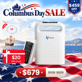 1-5L Portable Oxygen Concentrator NT-02+An Extra 8 Cell/ 16 Cell Battery