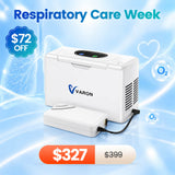 Varon Lightweight 3L/min Portable Oxygen Concentrator NT-05 for Travel and Outdoor Use