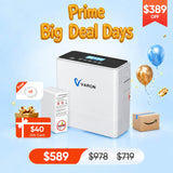 Best Selling VARON 1-6L Continuous Flow Portable Oxygen Concentrator NT-06