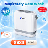 Flagship VARON  1-8L Pulse Flow Portable Oxygen Concentrator NT-08G