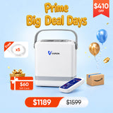 Flagship VARON  1-8L Pulse Flow Portable Oxygen Concentrator NT-08G