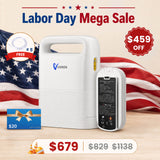 1-5L Portable Oxygen Concentrator NT-02+An Extra 8 Cell/ 16 Cell Battery