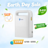 Best Selling🔥4.85lbs Lightweight 1-5L Portable Oxygen Concentrator NT-02