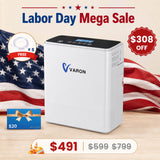 Best Selling VARON 1-6L Continuous Flow Portable Oxygen Concentrator NT-06