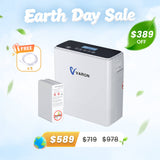 Best Selling VARON 1-6L Continuous Flow Portable Oxygen Concentrator NT-06