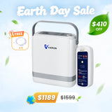 New Arrival VARON  1-8L Pulse Flow Portable Oxygen Concentrator NT-08G