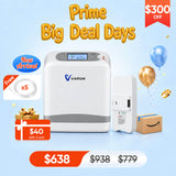 New Arrival VARON  1-7L Portable Oxygen Concentrator VP-8 Lite