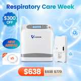 VARON  1-7L Portable Oxygen Concentrator VP-8 Lite