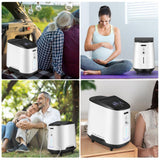 VARON 1-7L/min Adjustable Home Oxygen Concentrator 105W-OXYGENSOLVE